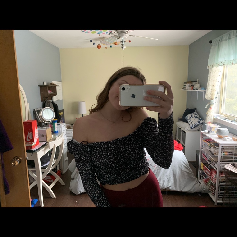 off the shoulder top